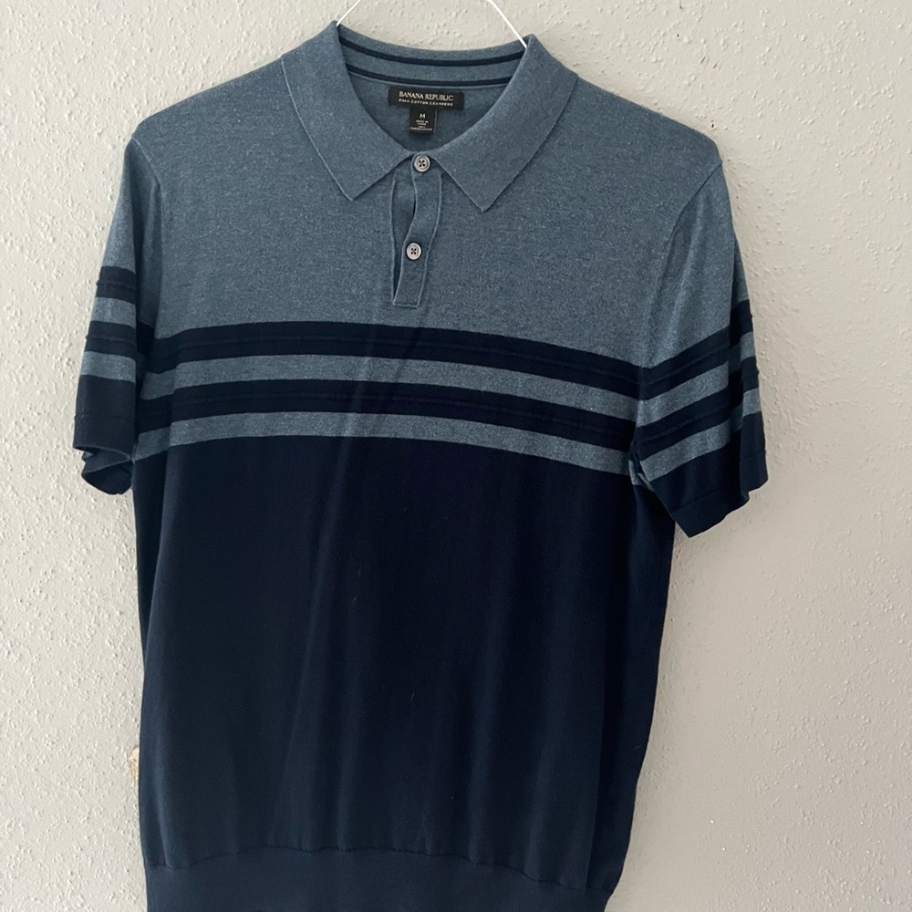 Banana Republic supima cotton short sleeve sweater